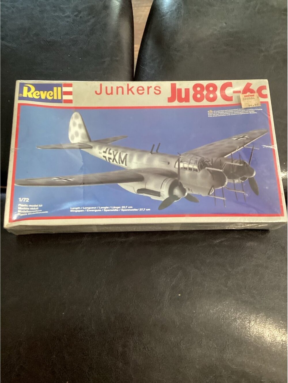Revell Ju88c-6c model plane.